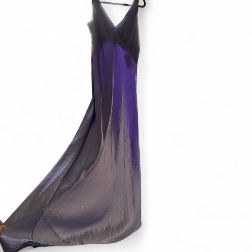 NWT Vince lavender satin gown - Picture 3 of 5
